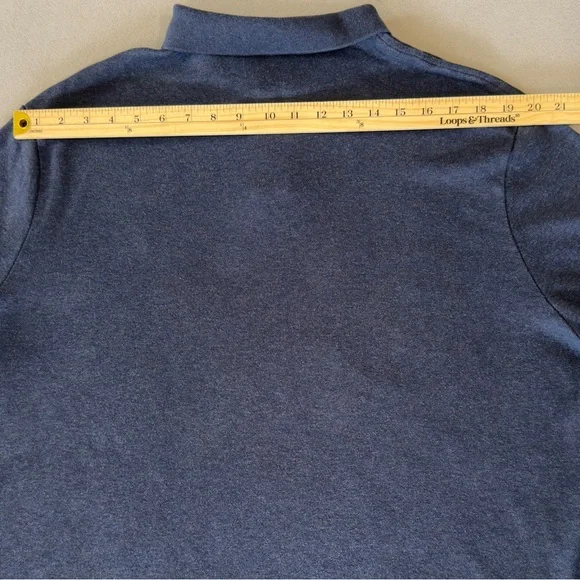 Ralph Lauren Polo Shirt Navy with Green Logo - Picture 8 of 8